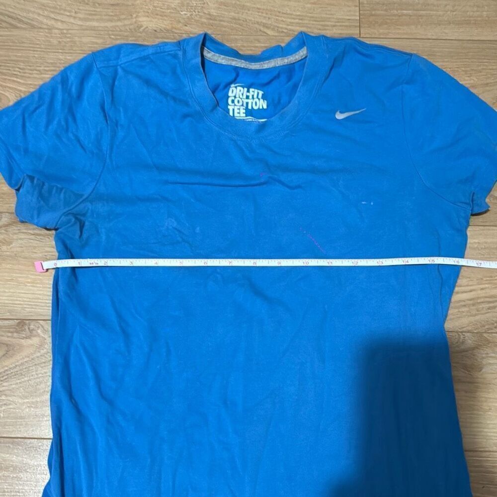 Women’s Nike dri fit‎ blue top size medium - Picture 3 of 5